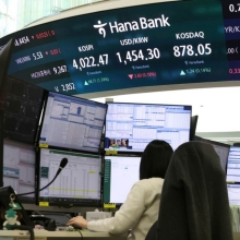 [포토] 코스피 상승, 원/달러 환율 하락 출발