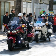 [포토] 수험생 수송 '출발합니다'
