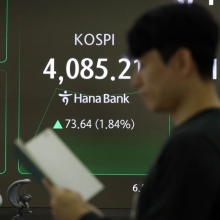 [포토] 코스피 상승, 원/달러 환율 하락