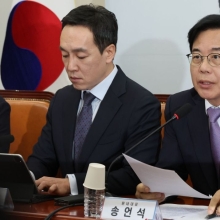 [포토] 송언석 "론스타 승소, 李정부 성과? 황당함 넘어 철없어"