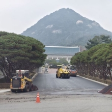 [포토] 대통령실 복귀 준비 한창인 청와대