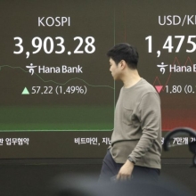 [포토] 코스피 2.5% 상승 출발