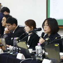 [포토] 개회 선언하는 김예영 전국법관대표회의 의장