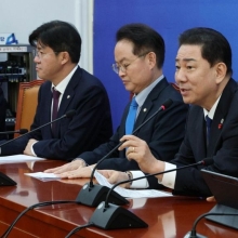 [포토] 김병기 "청와대 복귀, 망가진 국정 '정상 궤도' 돌리는 결정"