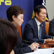 [포토] 정청래 "밝힐 의혹 산더미…내란재판부·2차 특검 추진해야"