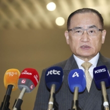 [포토] 위성락 국가안보실장, 한미 정상회담 후속 조치 논의 위해 출국