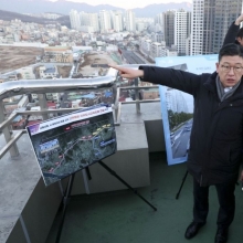 [포토] 서울시장, 강북횡단 지하고속도로 사업현장 점검