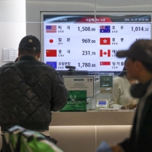 [포토] '원달러 환율 떨어졌지만...'