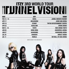 있지, 3번째 월드투어 개최…2월 서울서 포문