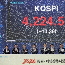 [포토] 장중 사상 최고치 경신한 코스피