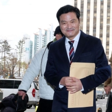 [포토] 김태우 전 구청장, 강선우 의원 고발인 조사 출석