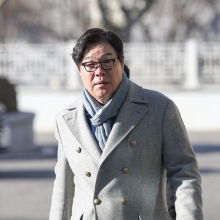 [포토] 서울고검 들어서는 김성태 전 회장