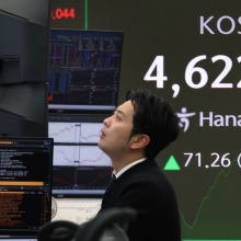 [포토] 4622.32 사상최고치 돌파한 코스피