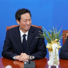 [포토] 우상호 靑 청무수석 접견하는 한병도 원내대표