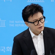 [포토] 한동훈 "허위조작 제명, 또 다른 계엄선포…이번에도 막겠다"