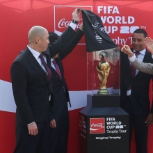 [포토] '이것이 피파 월드컵 트로피'