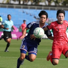 韓 23세 이하 축구 대표팀 아시안컵 4강 탈락…日에 0대1 패배