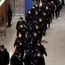 [포토] '캄보디아 범죄조직' 한국인 강제송환