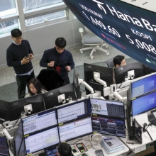 [포토] 20원 가까이 하락 출발한 원달러 환율