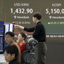 [포토] '코스피 사상 첫 5100 돌파'