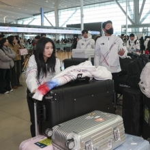 [포토] 밀라노로 향하는 쇼트트랙 김길리