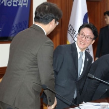 [포토] 회의 참석하는 김민석 국무총리