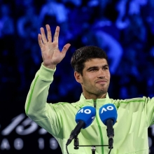 세계랭킹 1위 알카라스 "테니스가 골프보다 어렵다"