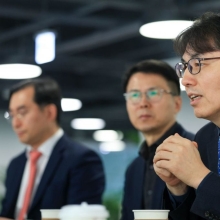 [포토] 발언하는 김건 한국핀테크지원센터 이사장