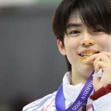 "미모 金" 피겨 차준환, 보그 최고 미남 선수 선정