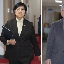 [포토] 회의 참석하는 정은경 장관과 김택우 의사협회장