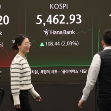 [포토] 2% 이상 상승한 코스피