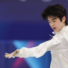 아! 아깝다 '0.98점'…男피겨 역사 쓴 차준환, 최종 4위  