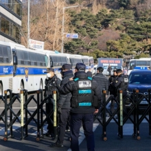 [포토] 출입 통제된 서울중앙지법 주변