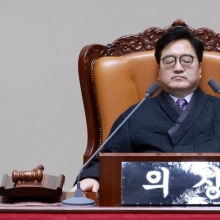 [포토] 7박8일 필리버스터예고…지쳐가는 국회의장