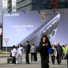 [포토] 모바일 월드 콩그레스 2026에 등장한 삼성 갤럭시 S26 울트라