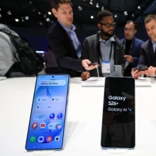 [포토] MWC 삼성전자 부스 찾은 관람객들