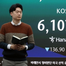 [포토] 미·이란 전쟁에 2%대 급락한 코스피