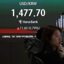 [포토] 환율 1,480원 육박