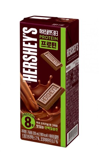 매일유업, 단백질 강화한 '허쉬 초콜릿드링크 프로틴' 출시