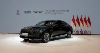 제네시스 G80 전동화 모델, 'G20 발리 정상회의' VIP 차량된다