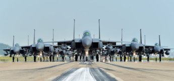 [양낙규의 Defence photo]F-15K 30여대 동시출격 현장