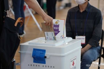 오전 9시 기준 지방선거 사전투표율 11.81%