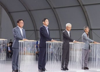 [포토]이재용 삼성 부회장, 기흥 반도체 R&D단지 기공식 참석