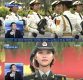 중국 열병식의 꽃 (사진출처=MBN 방송 화면 캡쳐)