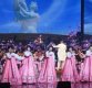 [포토]한복 입고 공연하는 북한 예술단