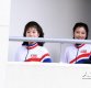 [ST포토] 북한 응원단 '행복한 미소'