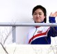 [ST포토] 북한 응원단 '손인사'