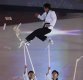 [포토]북한 태권도 시범단의 공연