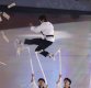 [포토]북한 태권도 시범단의 공연