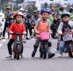[포토] 차 없는 거리, 무동력 퍼레이드 참가한 아이들
